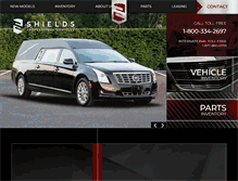 Tablet Screenshot of myhearse.com